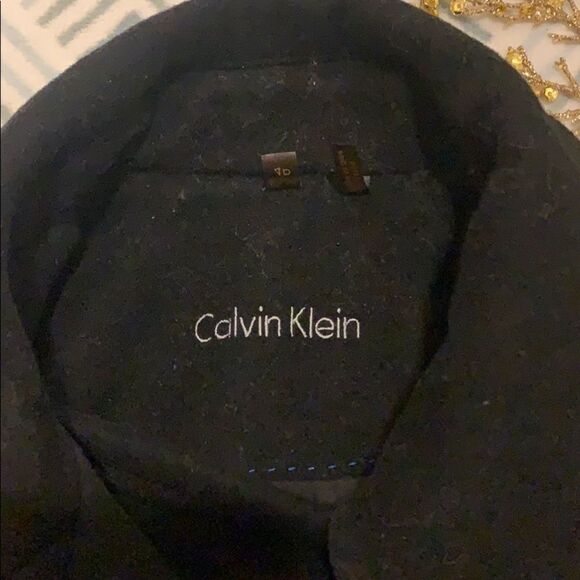 🔥CALVIN Klein Double Breasted Wool Cashmere Pea Coat🔥 - Picture 4 of 11
